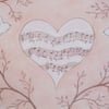 Love Card, Music Heart Card, Romantic Anniversary Card, Love Bird Card, Heart