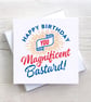 Happy Birthday Funny Rude Funny Blank Greetings card
