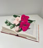 Handmade Crochet Pink Freesia - Forever Flower Gift - Image 3