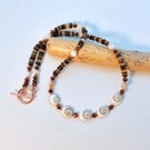 Shell Necklace With Shiva Eye Centrepiece, Birthday, Anniversary, Gifts For Her