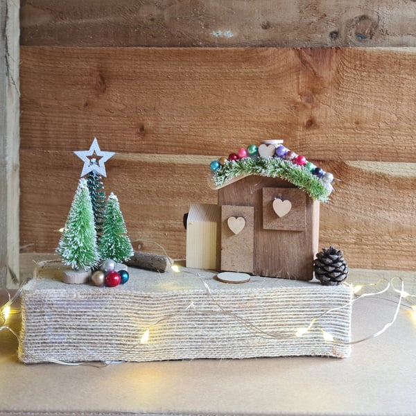 Handmade Christmas Cottage