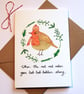 Red Robin Christmas card - Image 1