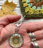 Stitch markers for crochet & knitting Autumn mandala - Image 3
