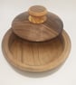 Walnut lidded pot - Image 3