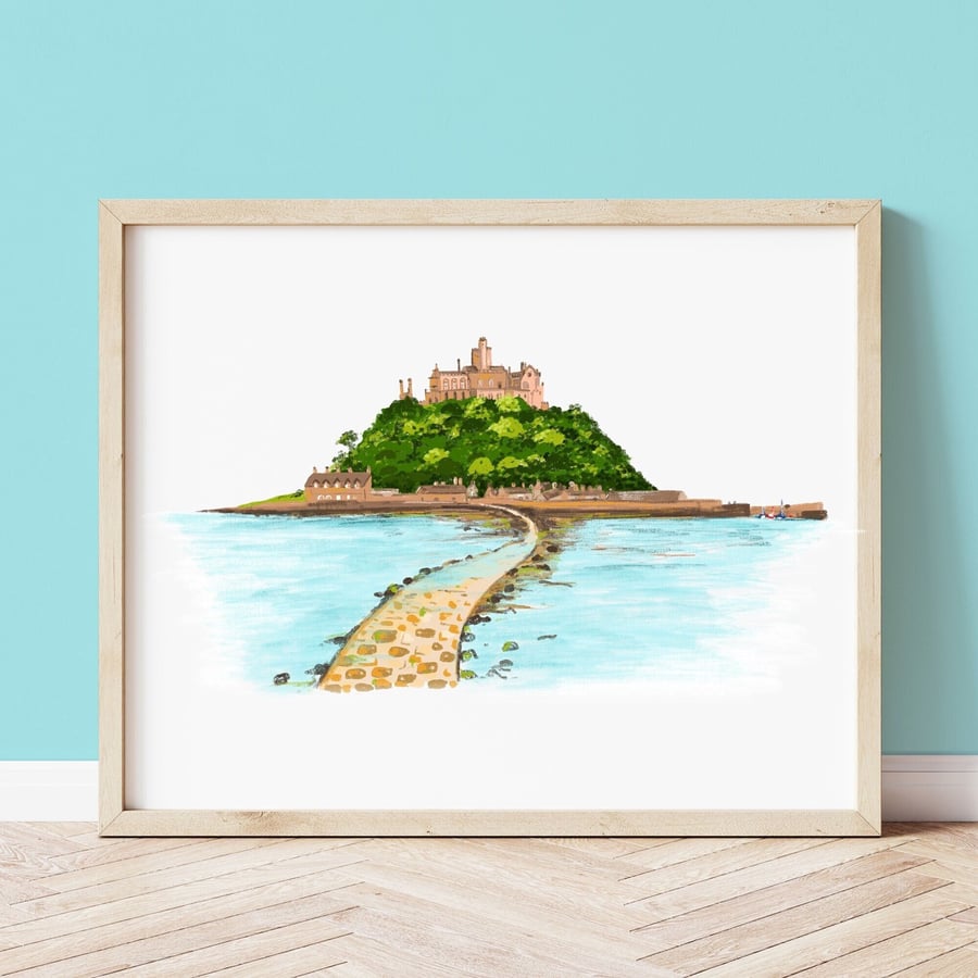 St Michael's Mount - Cornwall Art Prints