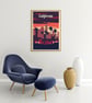 California retro travel poster, California travel print, USA travel art - Image 3