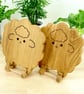 Sheep Wooden Chopping Board: Oak Kitchen Serving Gift, Hand Made in UK