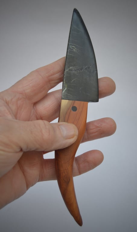 Cornish Serpentine and Yew wood 'Ceremonial' Knife