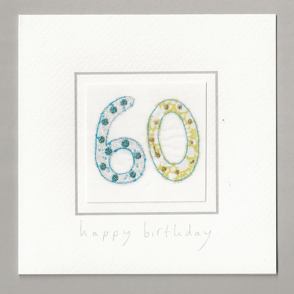 60th birthday card