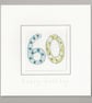 60th birthday card - Image 1