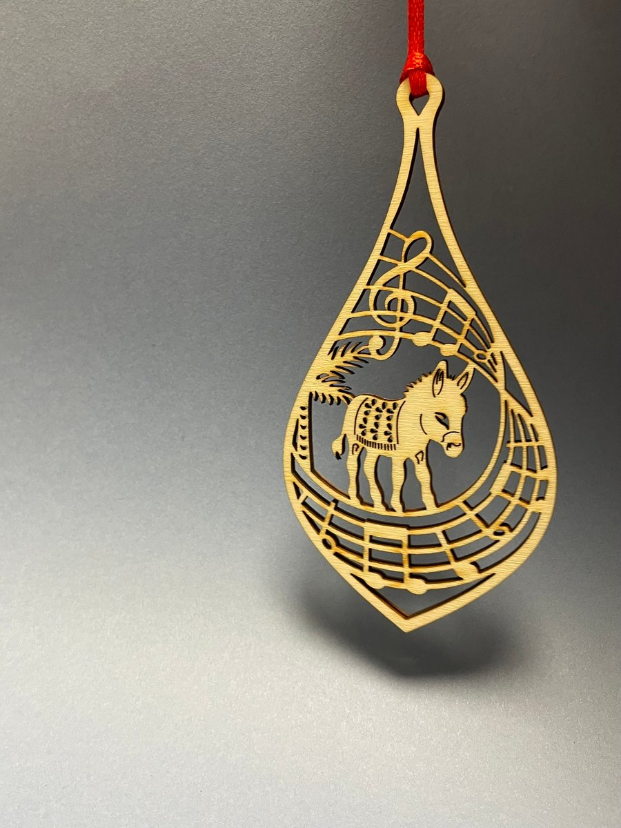 Christmas carol decoration - Little Donkey
