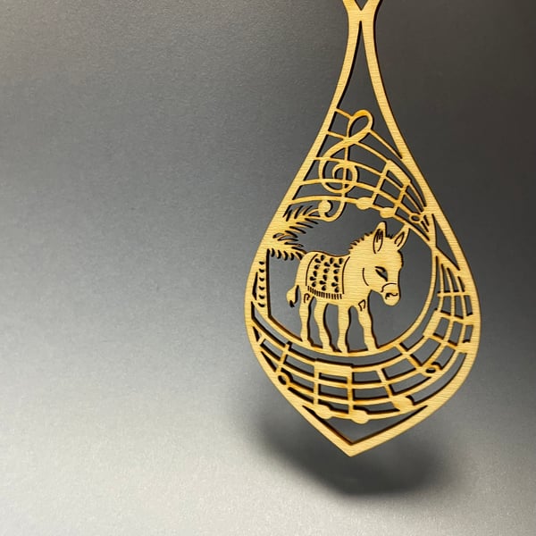 Christmas carol decoration - Little Donkey