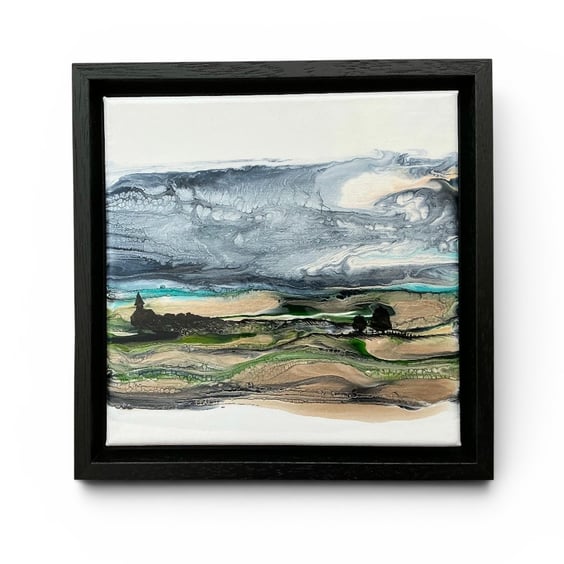 Northumberland hills -Storm in summer