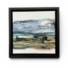 Northumberland hills -Storm in summer