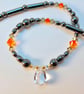 Faceted Quartz Pear, Hematite And Swarovski Crystal Necklace - Handmade In Devon - Image 1