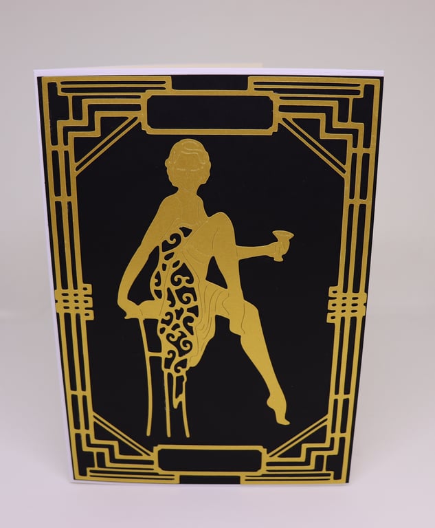 Cabaret Girl. Art Deco