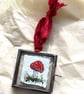 'Tiny Fly Agaric' original miniature watercolour - Image 3
