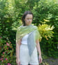 Crochet Dragonfly Shawl, Triangle Summer Wrap - Image 5