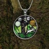 'Moon Rise' - Mosaic Pendant