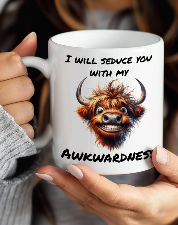 I Will Seduce You With My Awkwardness Mug – Neurodivergent Funny Gift – Autism