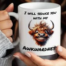 I Will Seduce You With My Awkwardness Mug – Neurodivergent Funny Gift – Autism