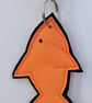 Orange Fish Keyring - Bag Charm - Image 1