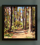 Blidworth woods, canvas print of an original oil painting. - Image 2