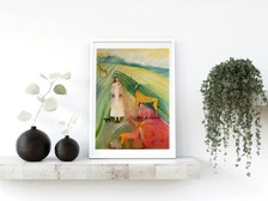 Scottish Field giclee print