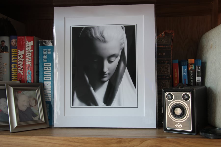 Modesty by Giosue Argenti 1866, photography, Giclee print. image approx 6" x 8" 