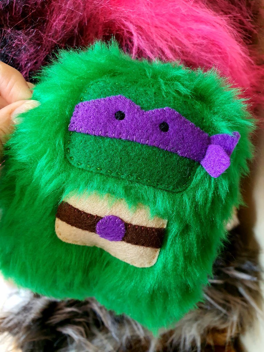 Teenage Ninja Turtle Fluff - Purple