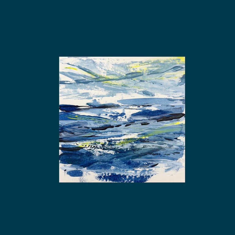 Perfectly Imperfect Original Seascape Painting - Sample 202