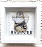 Wire Pot of Coffee in black white cream. Handmade Art. Perfect for Coffee Lovers - Image 2
