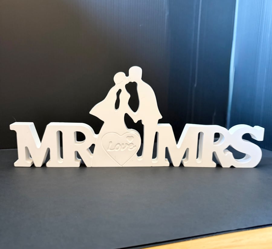 Mr & Mrs Decorative Ornament 