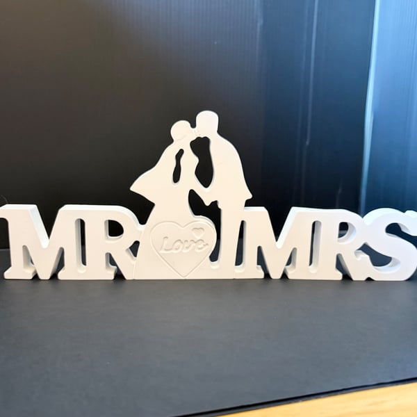 Mr & Mrs Decorative Ornament 