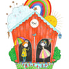 Whatever The Weather - A5 Giclee Print 