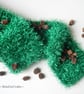 Christmas sparkle scarf - Xmas fashion scarf - Unique handmade gift - Image 2