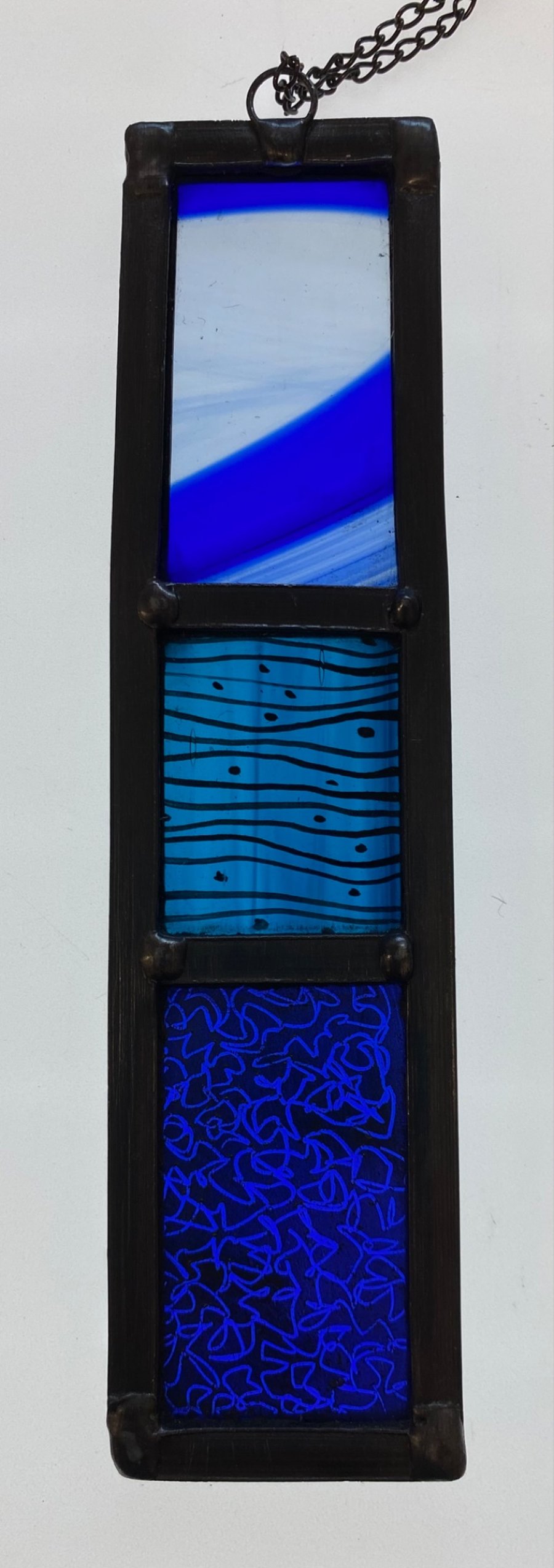 Blue ladder light catcher 