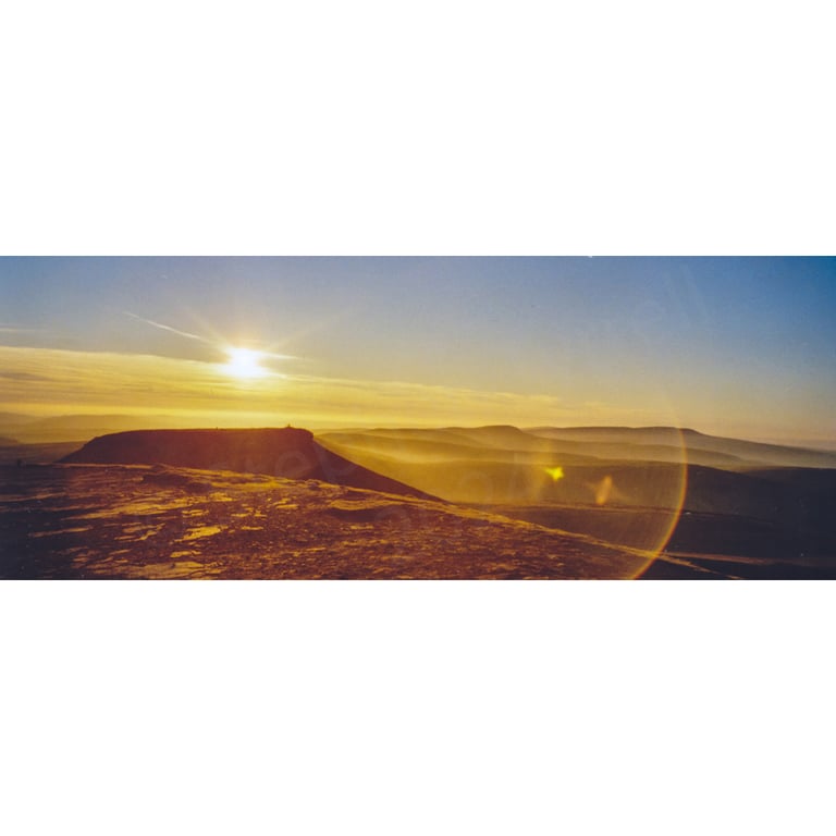Brecon Beacons: the view from Pen-y-Fan