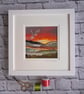 Textile landscape framed picture with owl… find me where the wild things are - Image 5