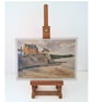  Art print of Cawsand Beach Cornwall from original watercolour painting A4 - Image 4
