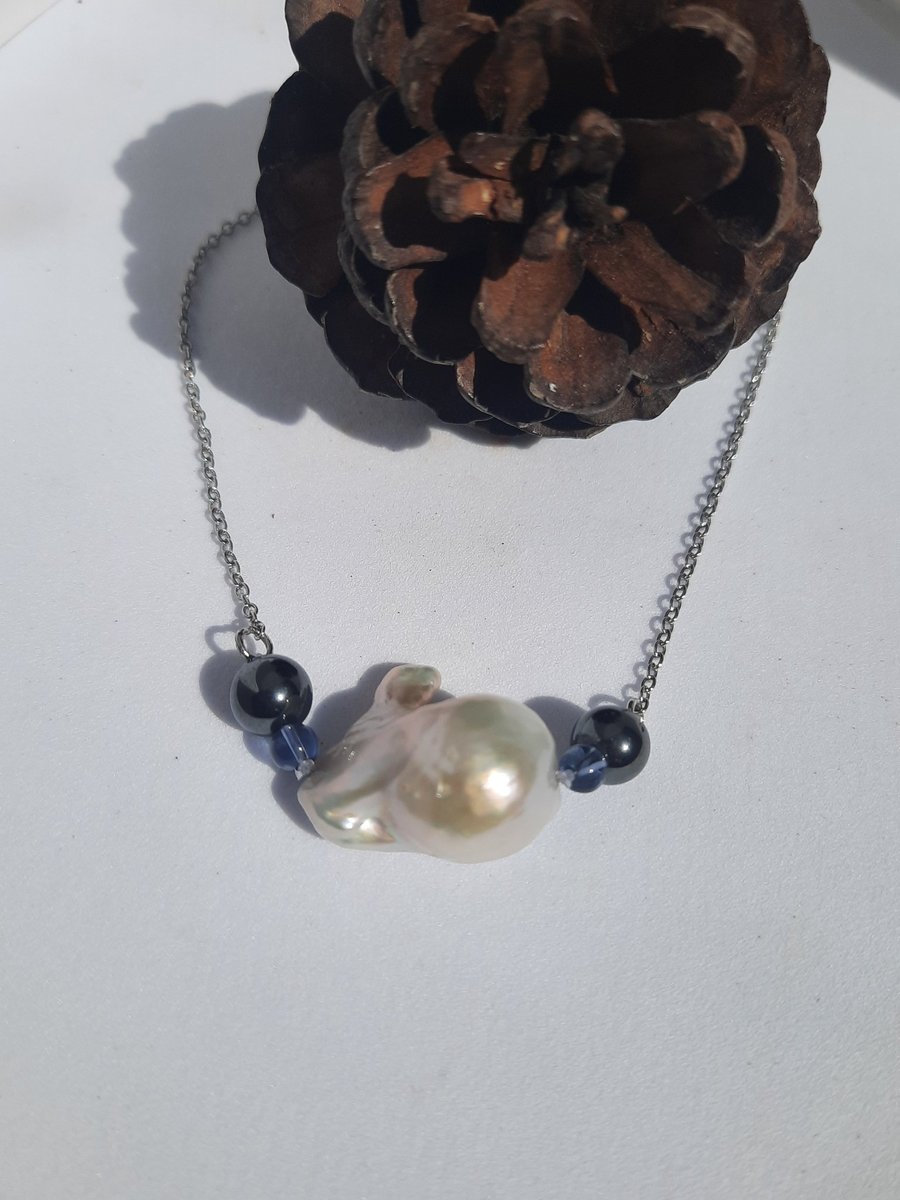 Baroque Pearl Necklace 