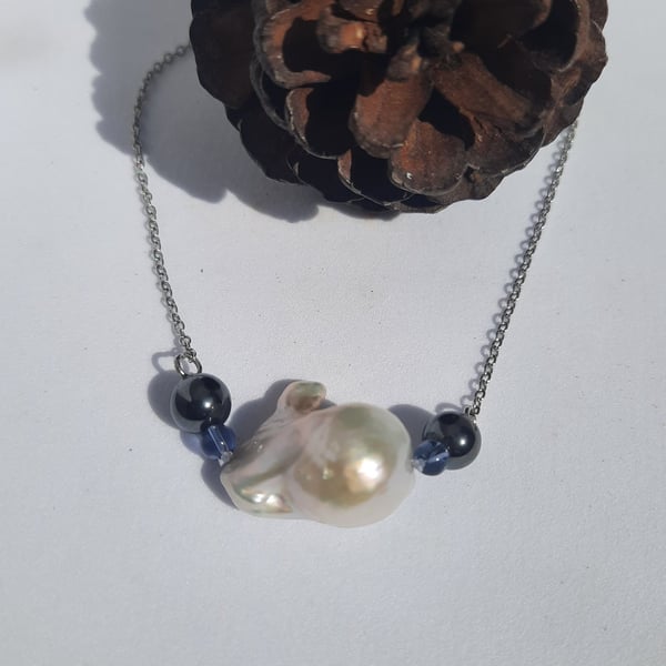Baroque Pearl Necklace 