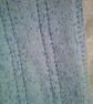 Sparkly Blue Blanket with Teddy Bear Head - Image 4