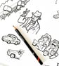 Kent map A3 illustrated poster - Image 5