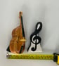 Double Bass and music note salt and pepper set. - Image 8
