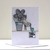 Happy Mother's Day C6 Blank Card