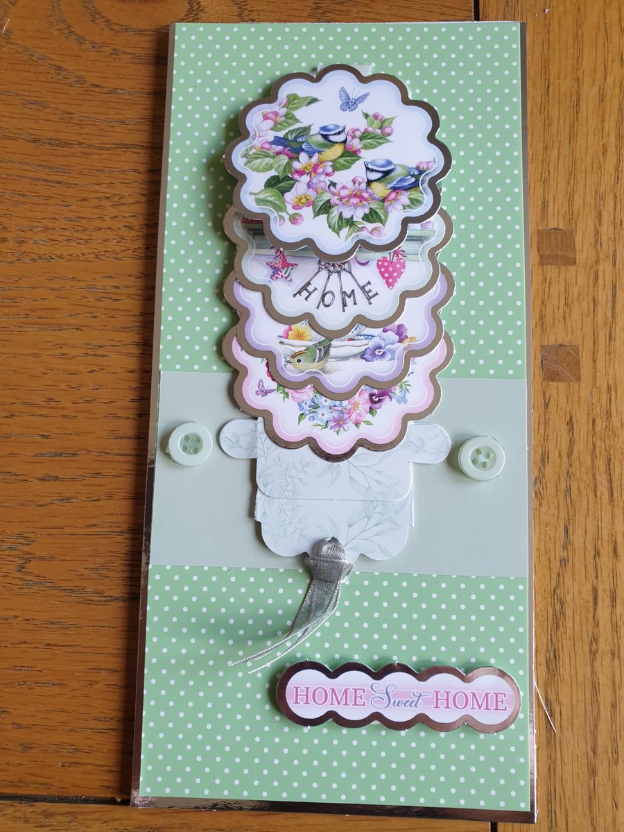 Waterfall new home card