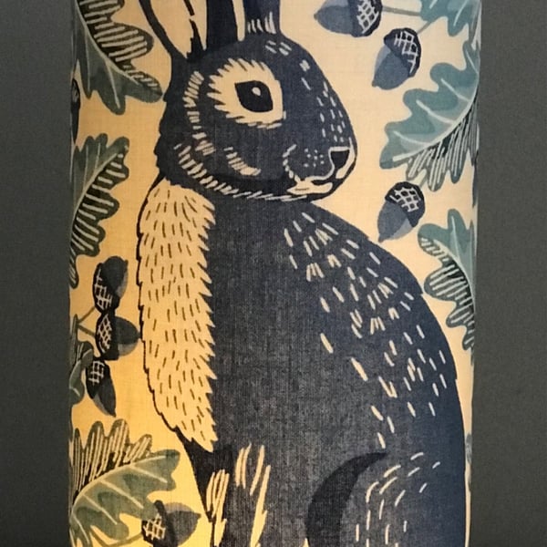 NEW HAREWOOD HARE- Handmade Tall Night Light