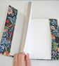Book Cover A5 Notebook With Pen Holder William Morris Strawberry Thief Bird Blue - Image 7