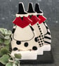 Ceramic Welsh lady - polka dots - Image 2